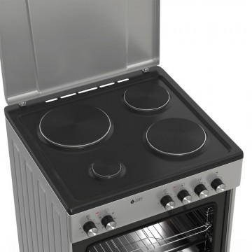 Thermogatz TGS E8021 S Κουζίνα Ηλεκτρική 80lt με Εμαγιέ Εστίες 60cm